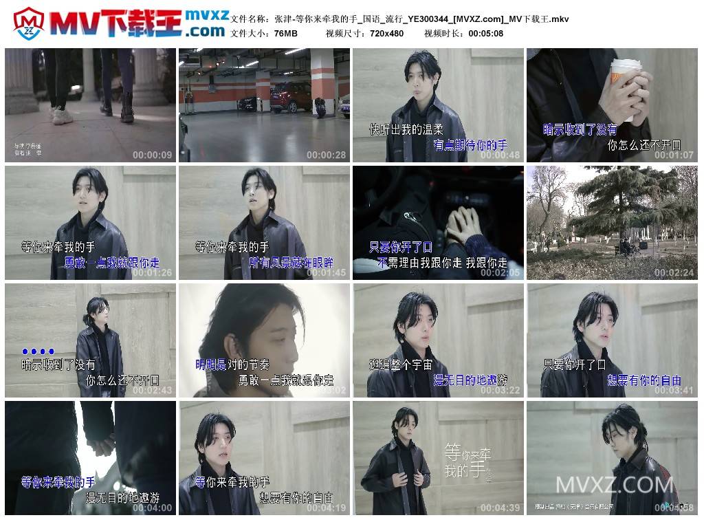 张津-等你来牵我的手_国语_流行_YE300344